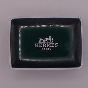 Hermes Paris Eau De L'orange Verte 25g 8oz Bar of Soap with Green Plastic Box